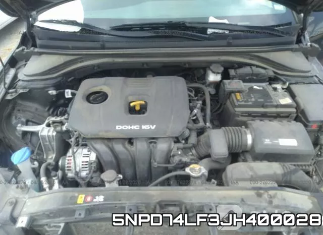 5NPD74LF3JH400028 фото 2