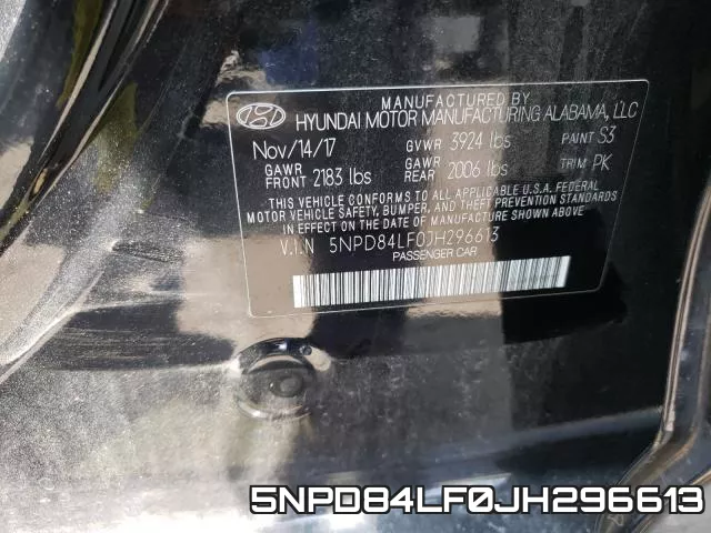 5NPD84LF0JH296613 фото 2