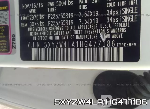 5XYZW4LA1HG477186 фото 10