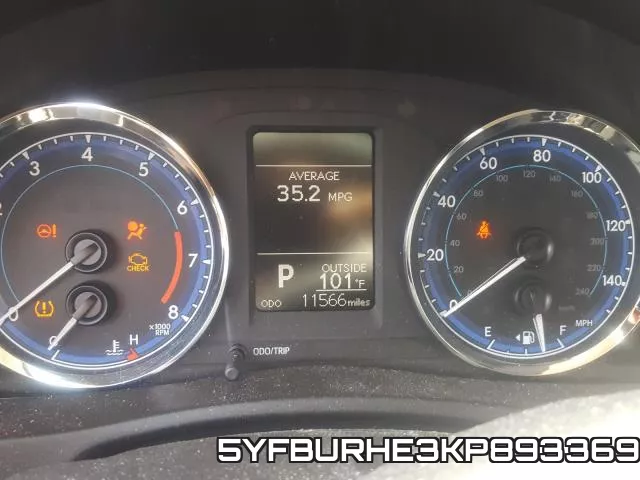 5YFBURHE3KP893369 фото 9