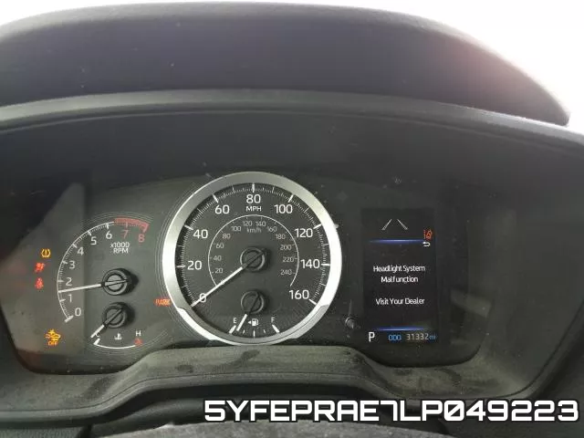5YFEPRAE7LP049223 фото 9
