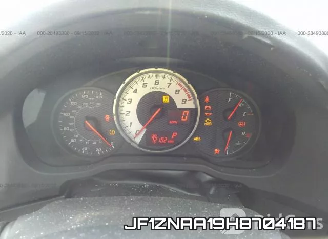 JF1ZNAA19H8704187 фото 8