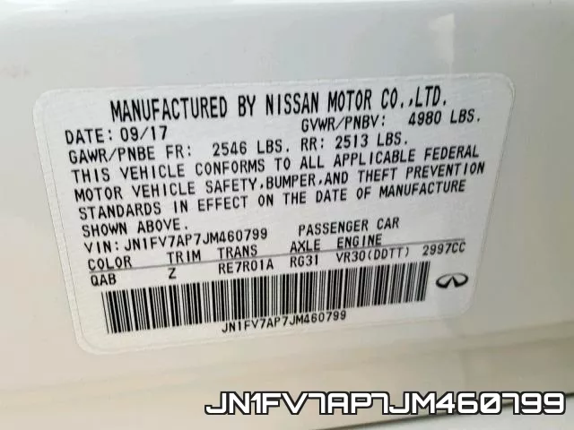 JN1FV7AP7JM460799 фото 2