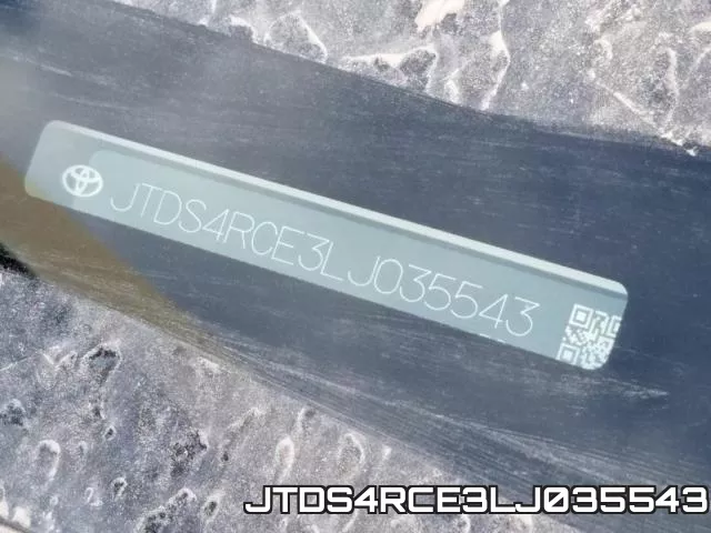 JTDS4RCE3LJ035543 фото 2