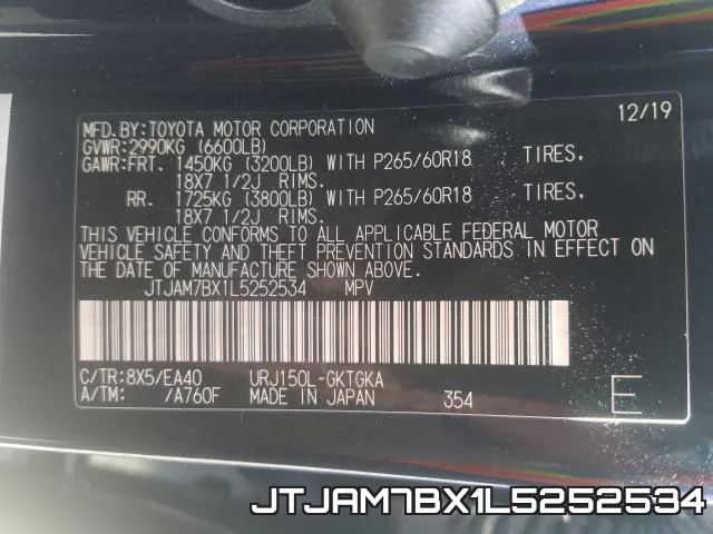 JTJAM7BX1L5252534 фото 2