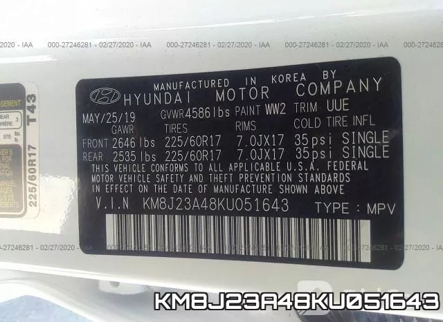 KM8J23A48KU051643 фото 10