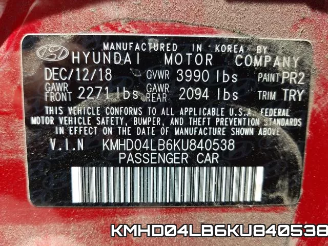 KMHD04LB6KU840538 фото 2