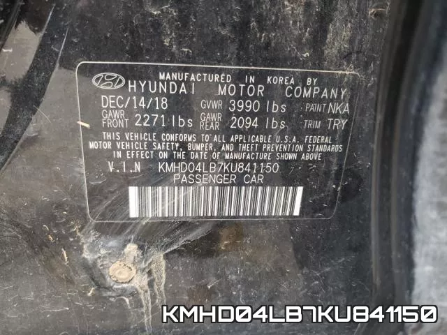 KMHD04LB7KU841150 фото 2