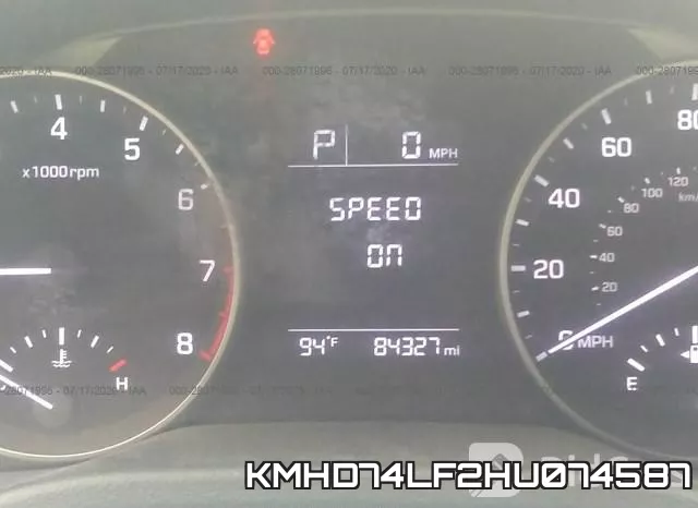 KMHD74LF2HU074587 фото 8