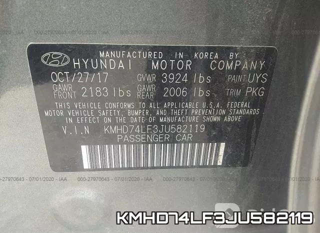 KMHD74LF3JU582119 фото 10