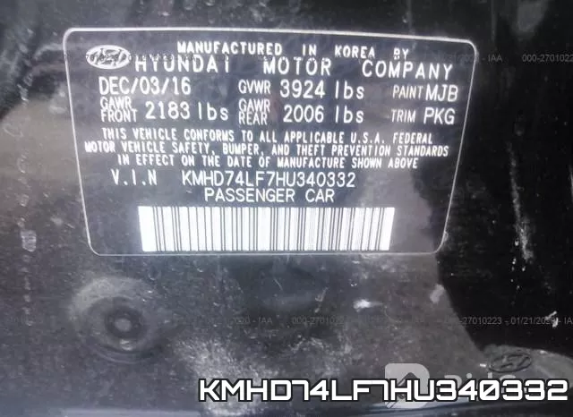 KMHD74LF7HU340332 фото 10