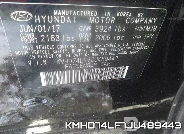 KMHD74LF7JU489443 фото 10