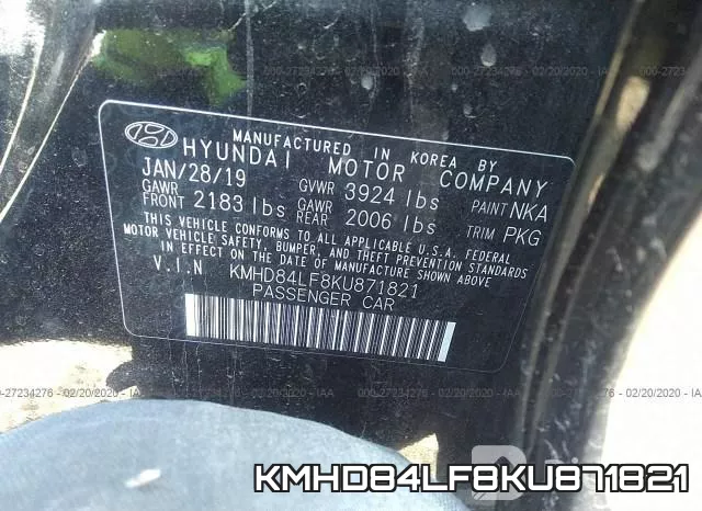 KMHD84LF8KU871821 фото 10