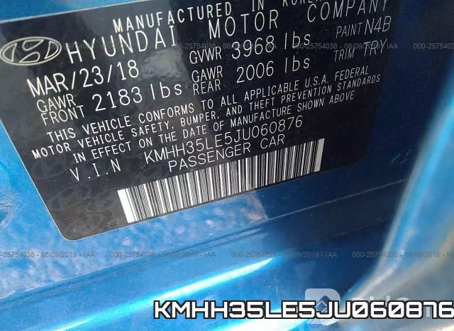 KMHH35LE5JU060876 фото 10