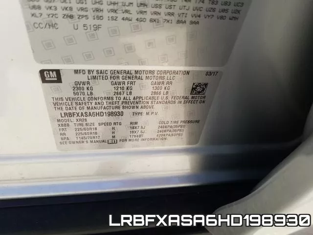 LRBFXASA6HD198930 фото 2