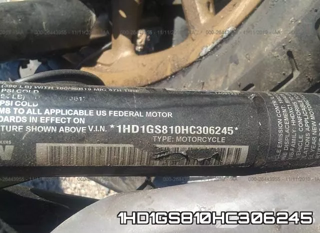 1HD1GS810HC306245 фото 2