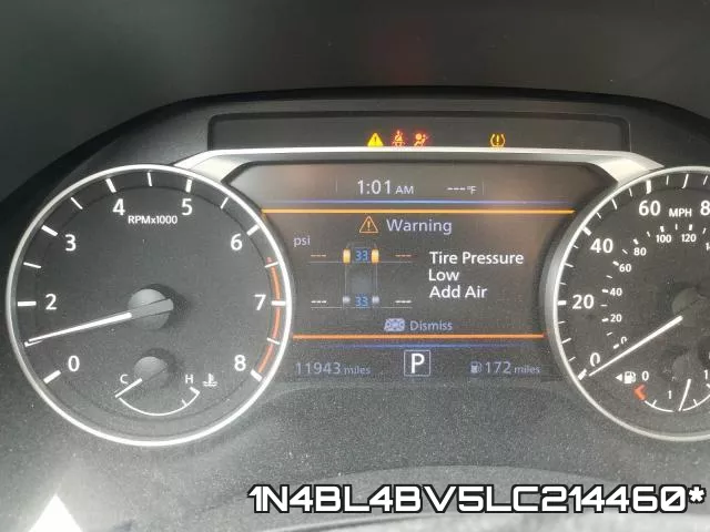 1N4BL4BV5LC214460* фото 9