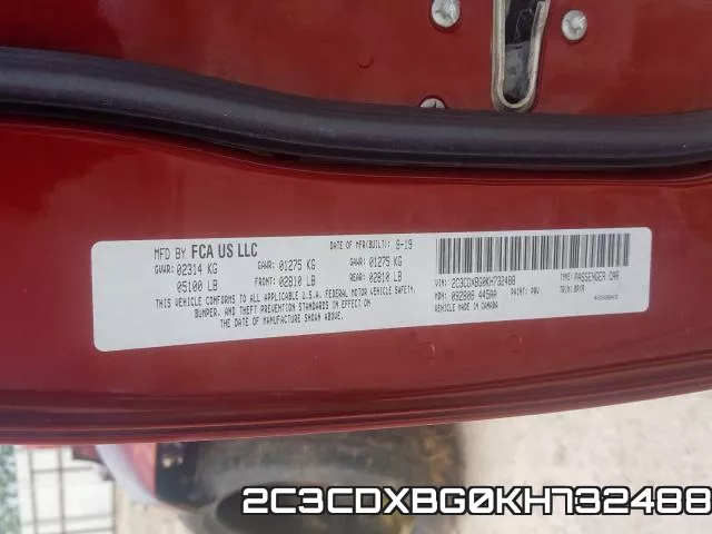 2C3CDXBG0KH732488 фото 2