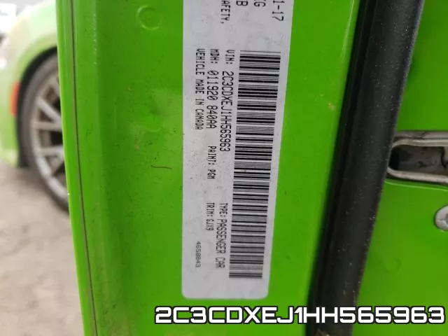 2C3CDXEJ1HH565963 фото 2