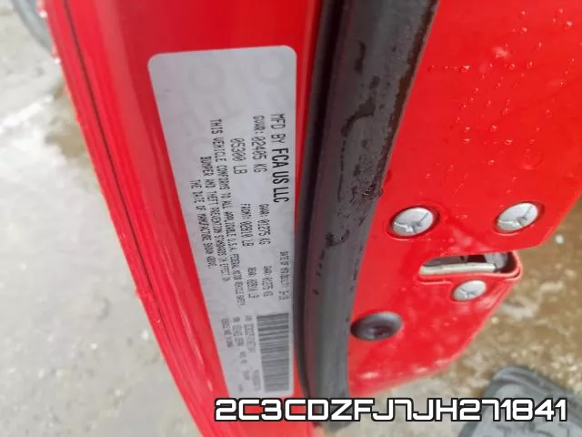 2C3CDZFJ7JH271841 фото 2