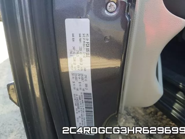 2C4RDGCG3HR629699 фото 2