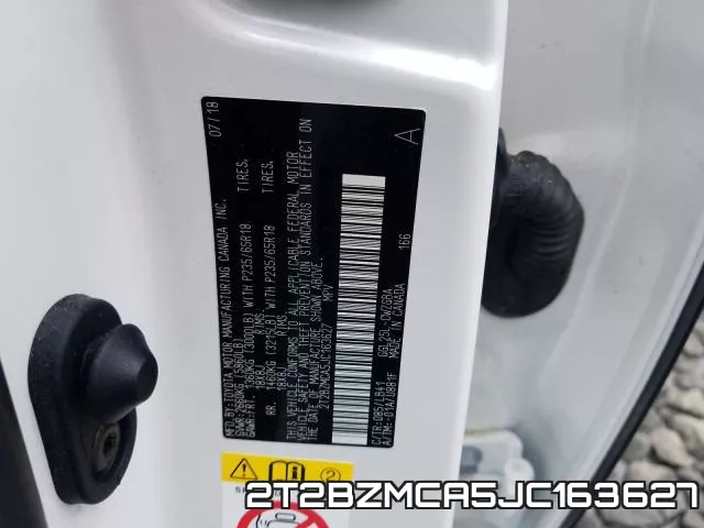 2T2BZMCA5JC163627 фото 2