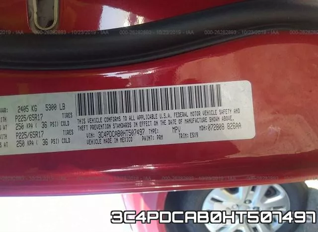 3C4PDCAB0HT507497 фото 10