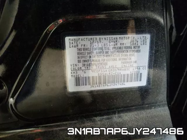 3N1AB7AP6JY247486 фото 2