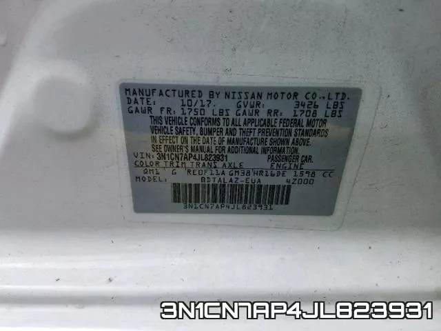 3N1CN7AP4JL823931 фото 2