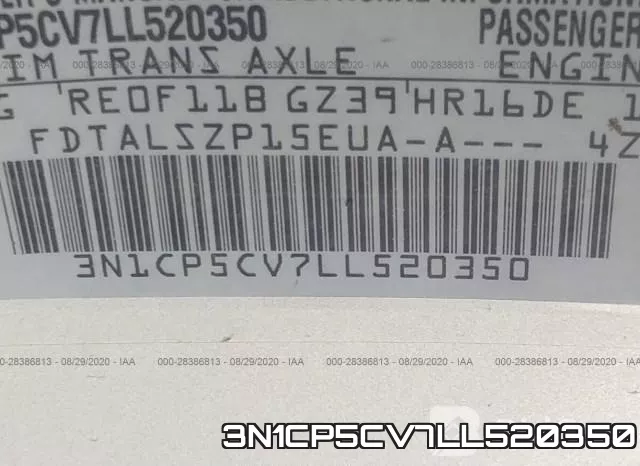 3N1CP5CV7LL520350 фото 10