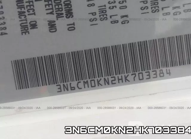 3N6CM0KN2HK703384 фото 10