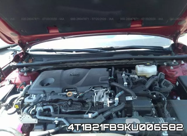 4T1B21FB9KU006582 фото 2