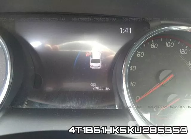 4T1B61HK5KU285353 фото 8
