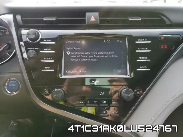4T1C31AK0LU524767 фото 10