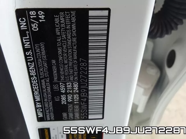 55SWF4JB9JU272287 фото 2