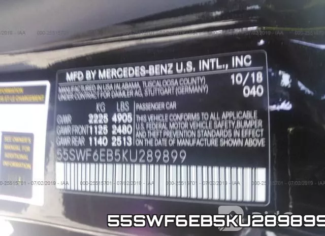 55SWF6EB5KU289899 фото 10