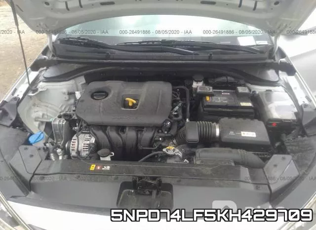 5NPD74LF5KH429709 фото 2
