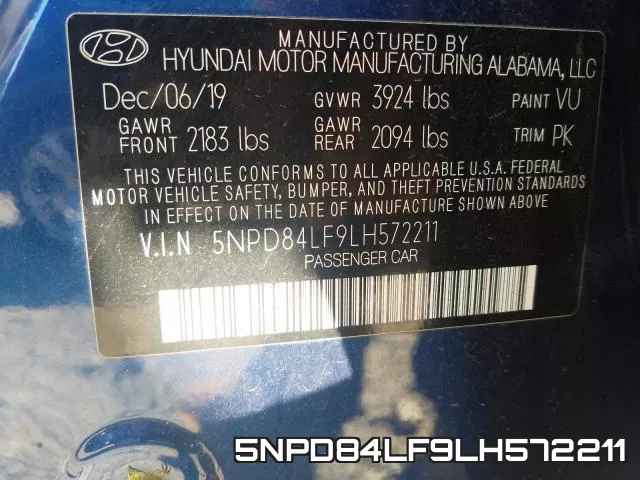 5NPD84LF9LH572211 фото 2