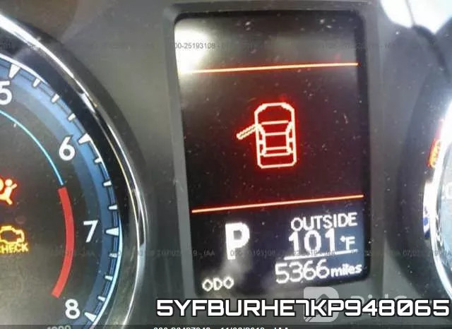 5YFBURHE7KP948065 фото 8