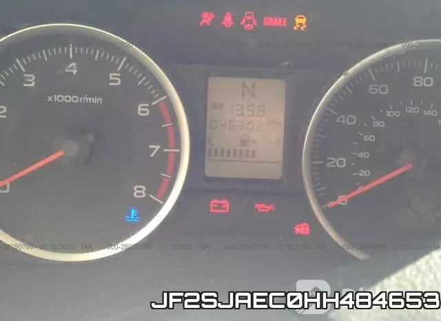 JF2SJAEC0HH484653 фото 8