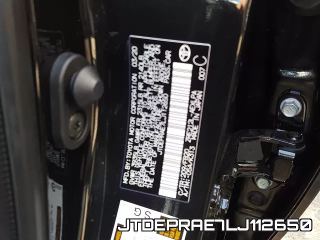 JTDEPRAE7LJ112650 фото 2