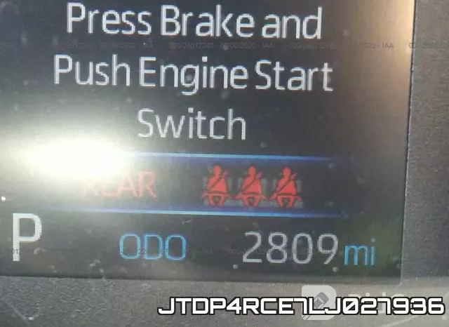 JTDP4RCE7LJ027936 фото 8