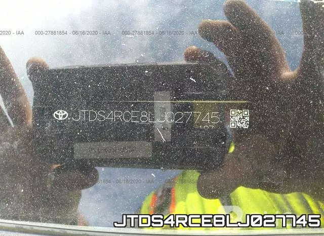 JTDS4RCE8LJ027745 фото 10