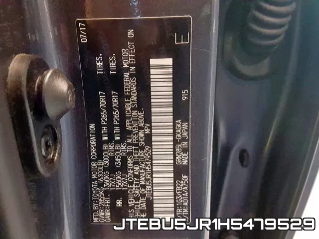 JTEBU5JR1H5479529 фото 2