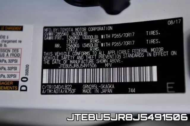 JTEBU5JR8J5491506 фото 2