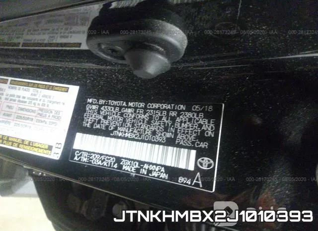 JTNKHMBX2J1010393 фото 10