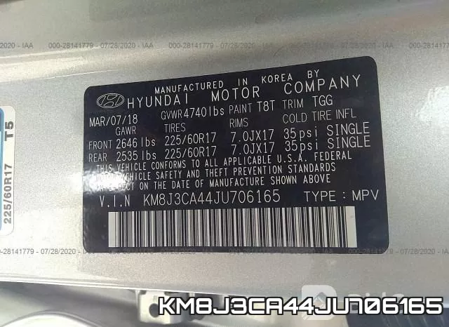 KM8J3CA44JU706165 фото 10