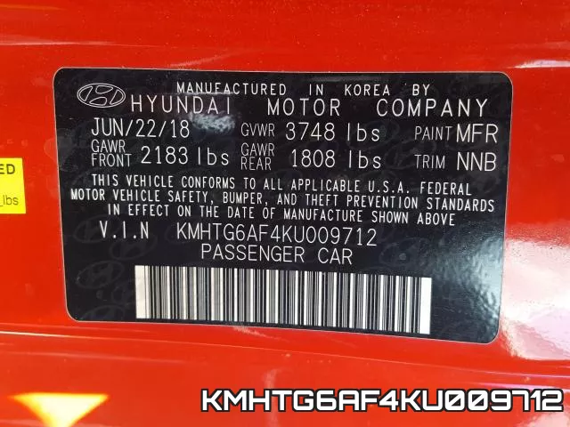 KMHTG6AF4KU009712 фото 2