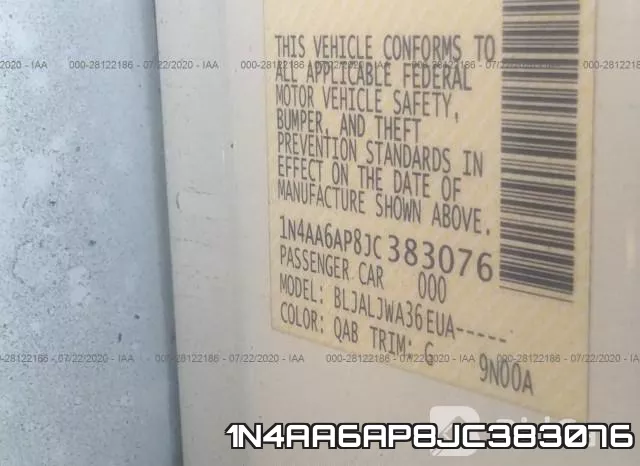 1N4AA6AP8JC383076 фото 10