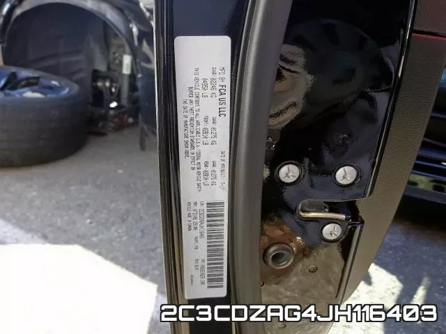 2C3CDZAG4JH116403 фото 2